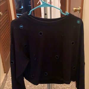 Alo peep hole sweatshirt